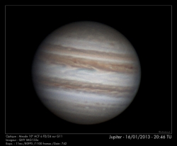 Jupiter - 16/01/2013 - 20:46 TU