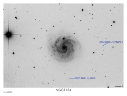 NGC3184 du 19/02/2009 - repérage