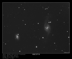 NGC3718 du 3/01/2009 (à droite)
