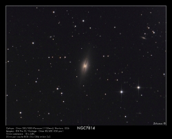 NGC7814 du 12/10/2009