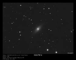 NGC7814 du 18/08/2009