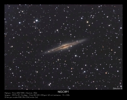 NGC891 du 22/09/2009